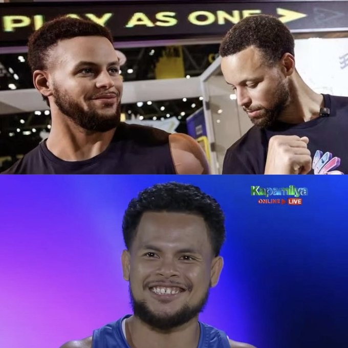 鸭脖体育-美媒调侃库里的蜡像：设计师一定是把这个人认成库里了